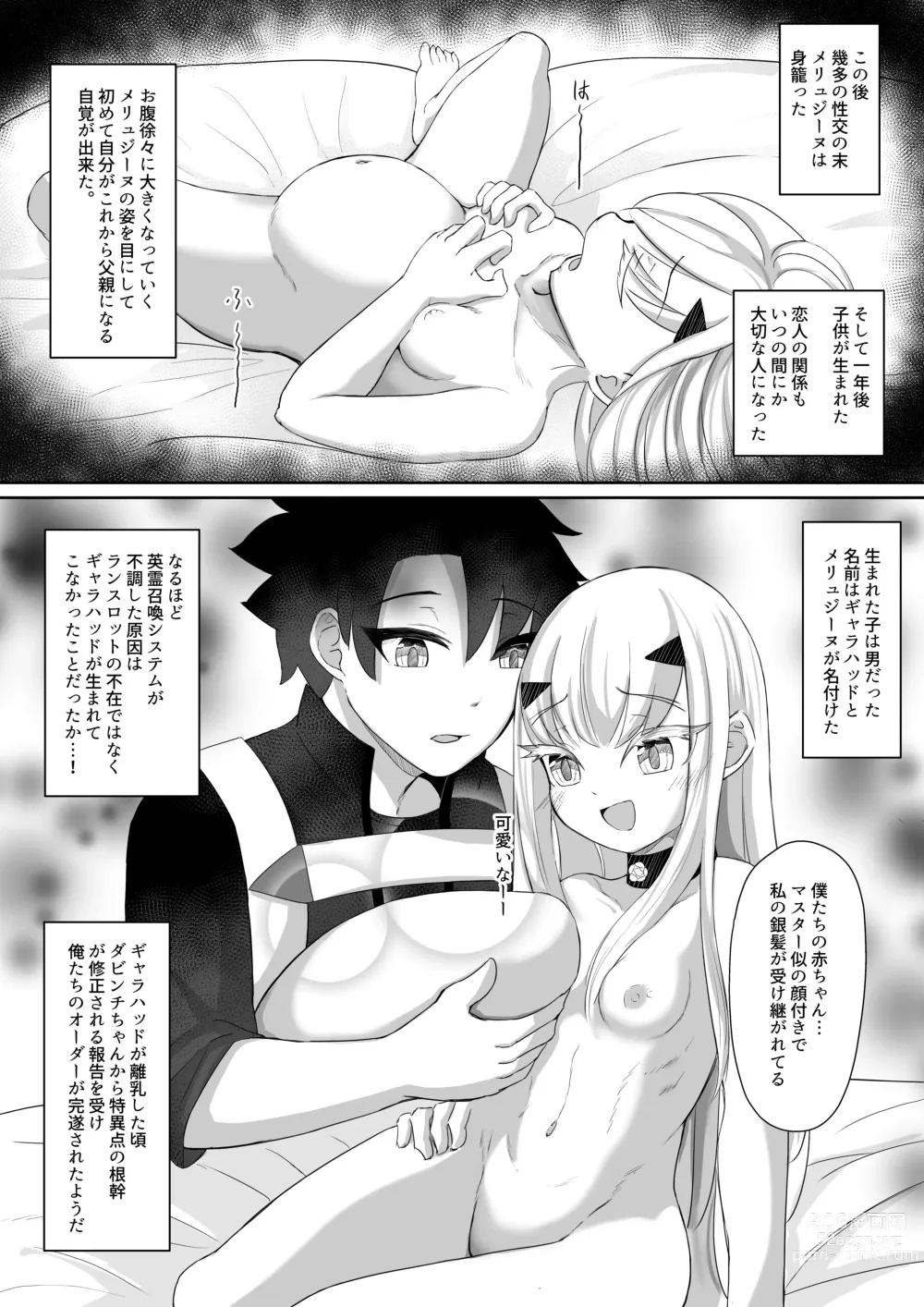 Page 34 of doujinshi FujiMelu Maryoku Kyoukyuu My Love Albion