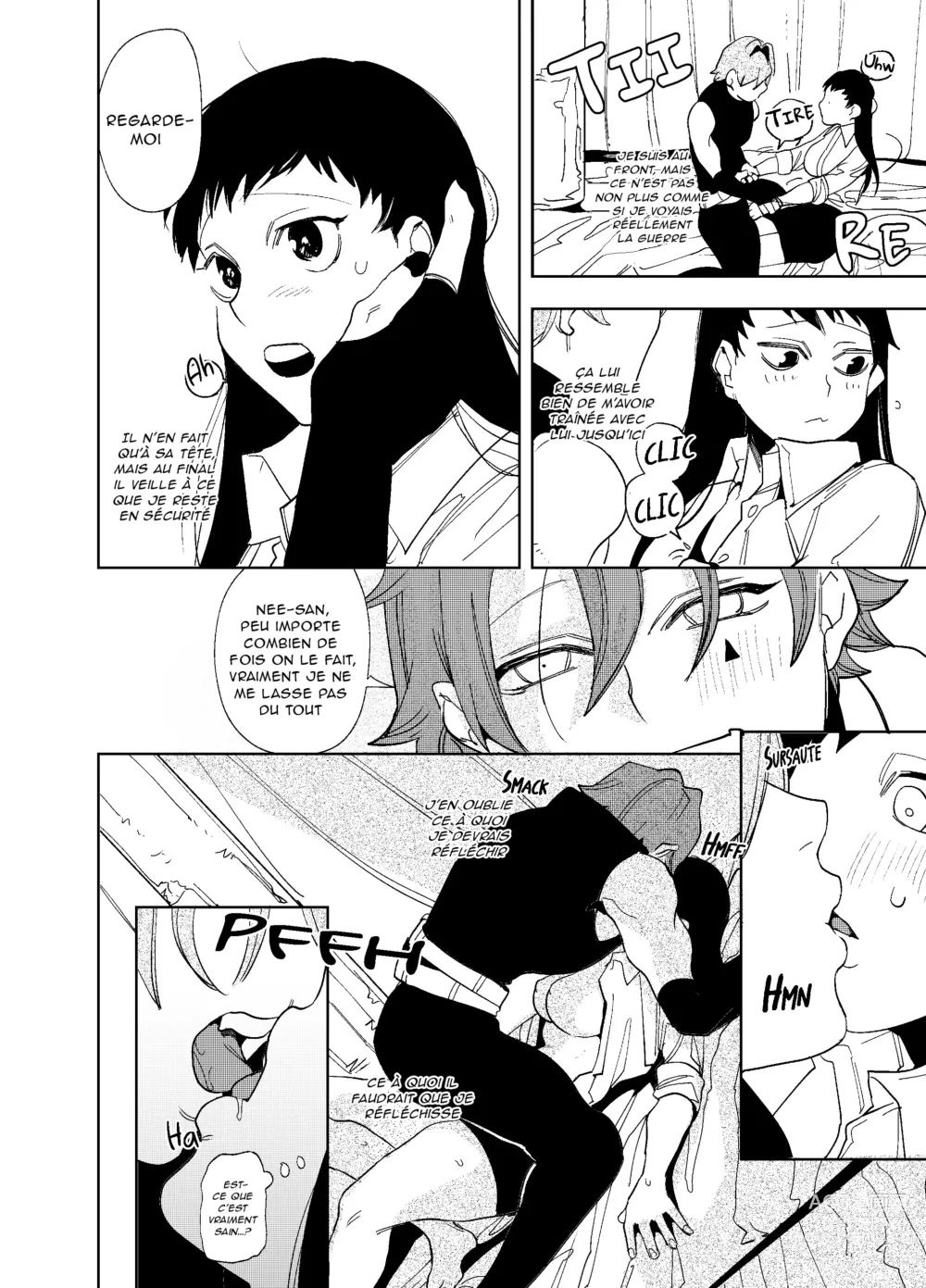 Page 14 of doujinshi Le jeune garçon qui m'a sauvée quand j'ai trébuché dans un autre monde était un meurtrier. 3