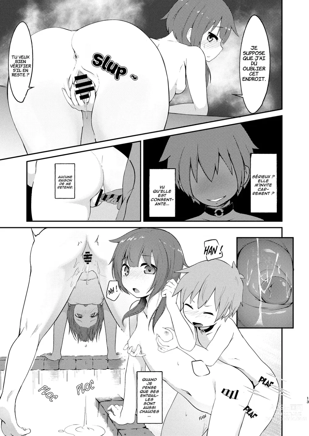 Page 12 of doujinshi [Quête urgente !] Séduire une loli Megumin !