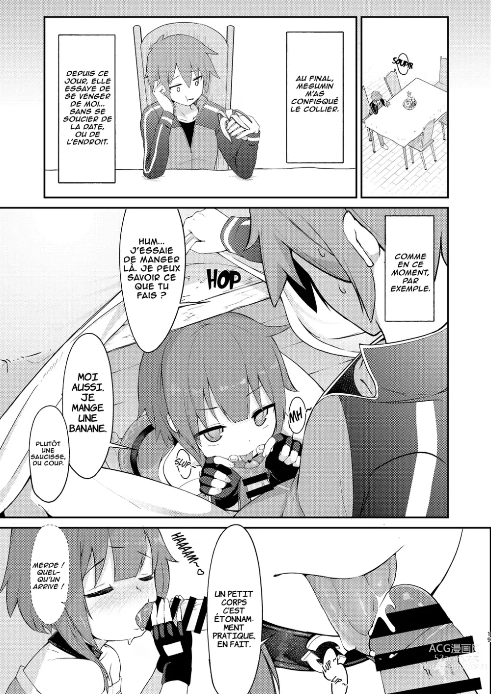 Page 18 of doujinshi [Quête urgente !] Séduire une loli Megumin !