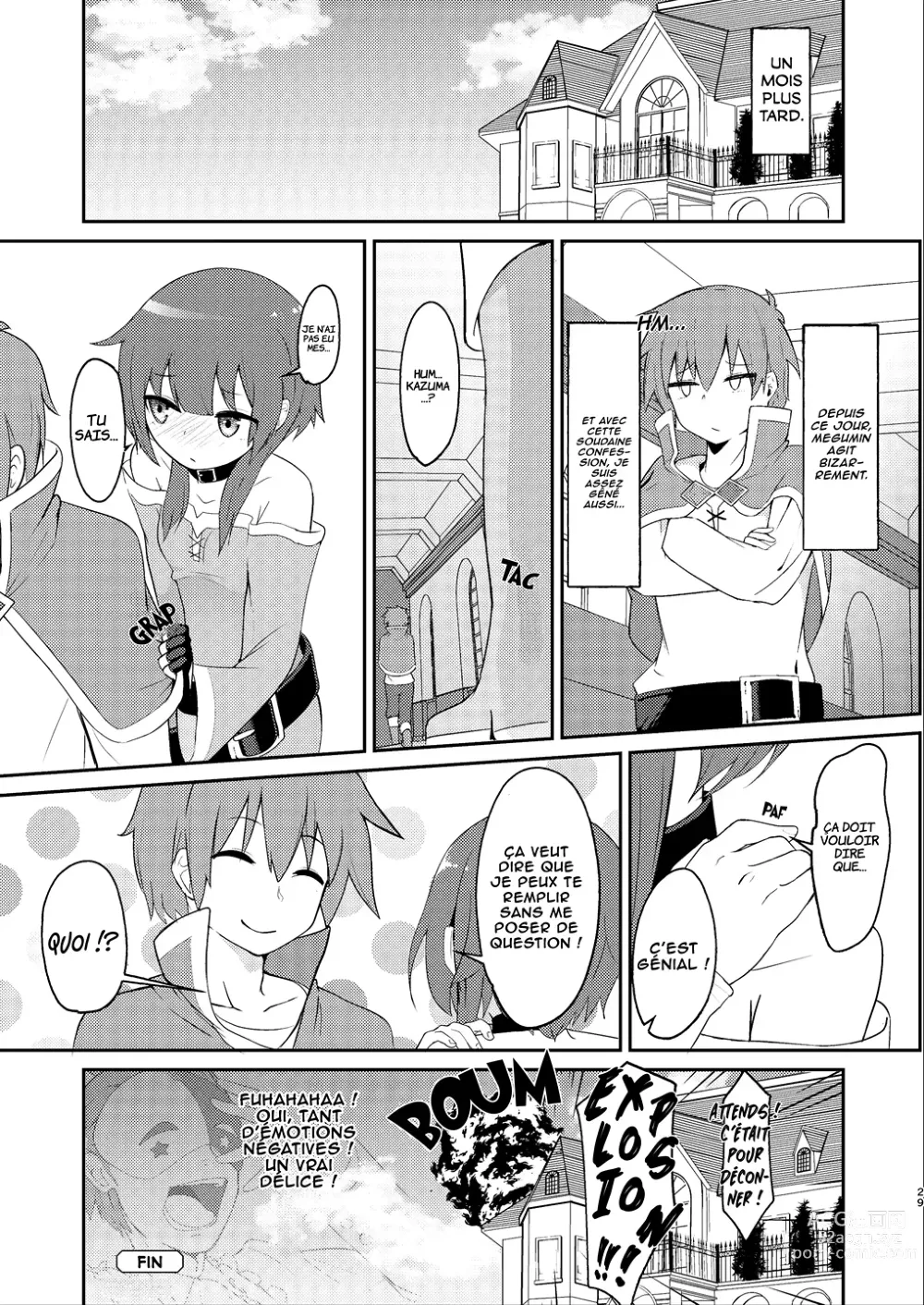 Page 28 of doujinshi [Quête urgente !] Séduire une loli Megumin !
