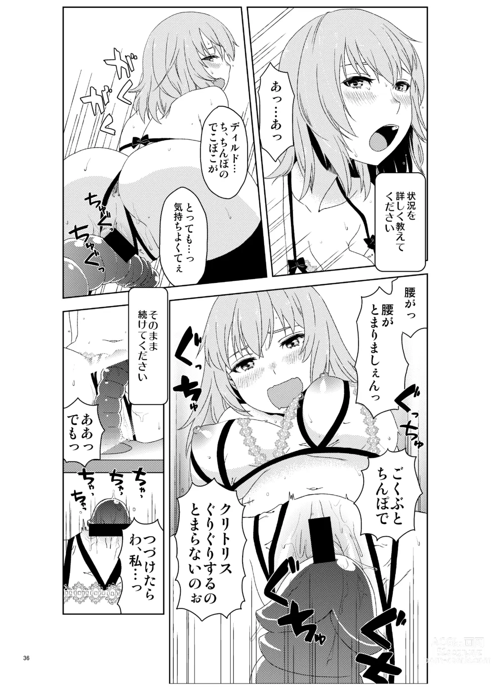 Page 37 of doujinshi Itsumi Erika ga Nyouinanka ni Makeru Wake ga Nai!