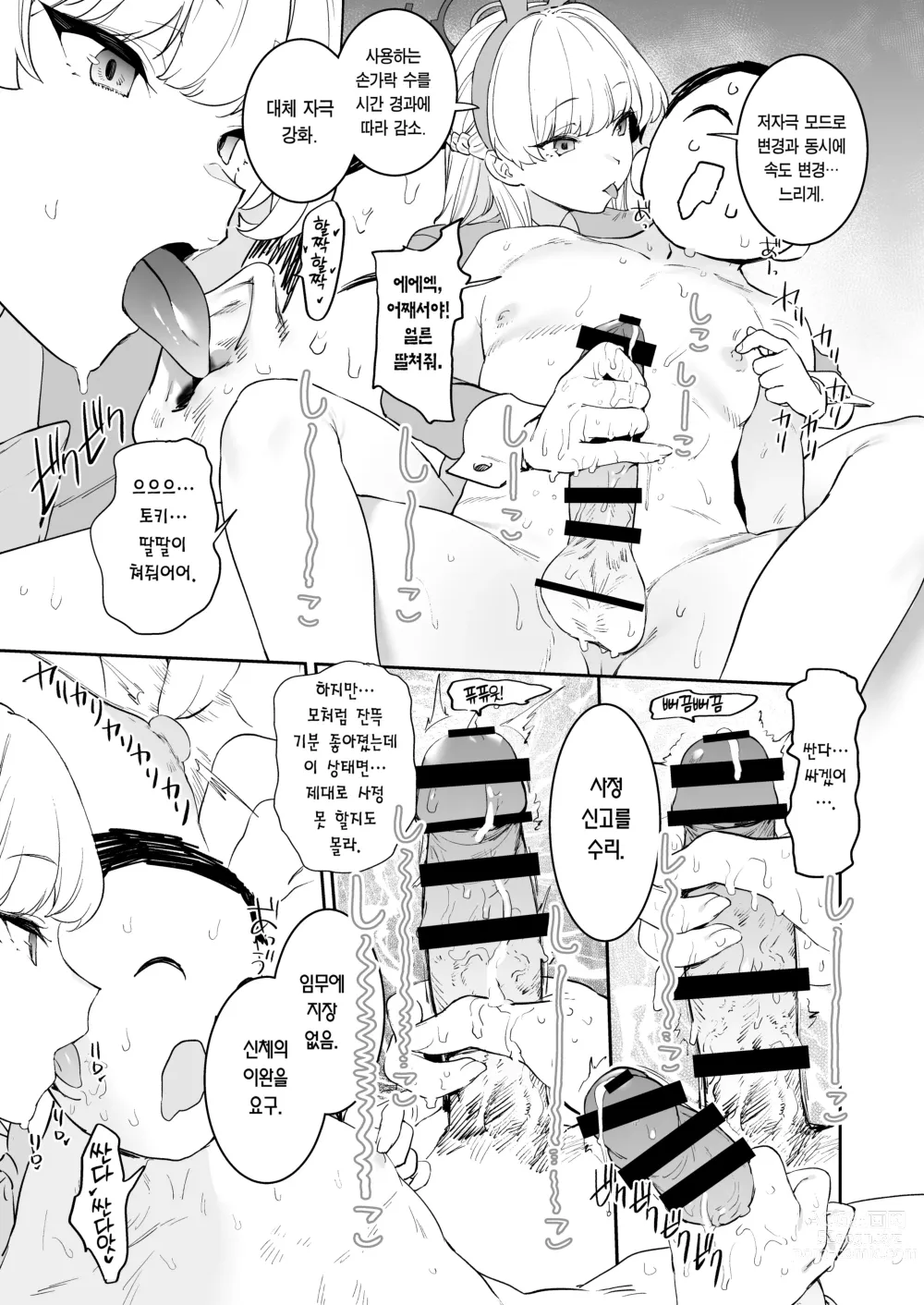 Page 23 of doujinshi 토키의 발기력 개선 퍼펙트 트레이닝