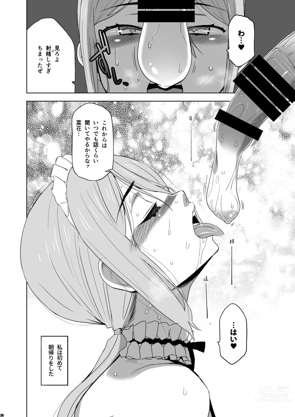 Page 35 of doujinshi Kimi wa Yasashiku Netorareru Gaiden -Momota Nanoha- Vol. 1