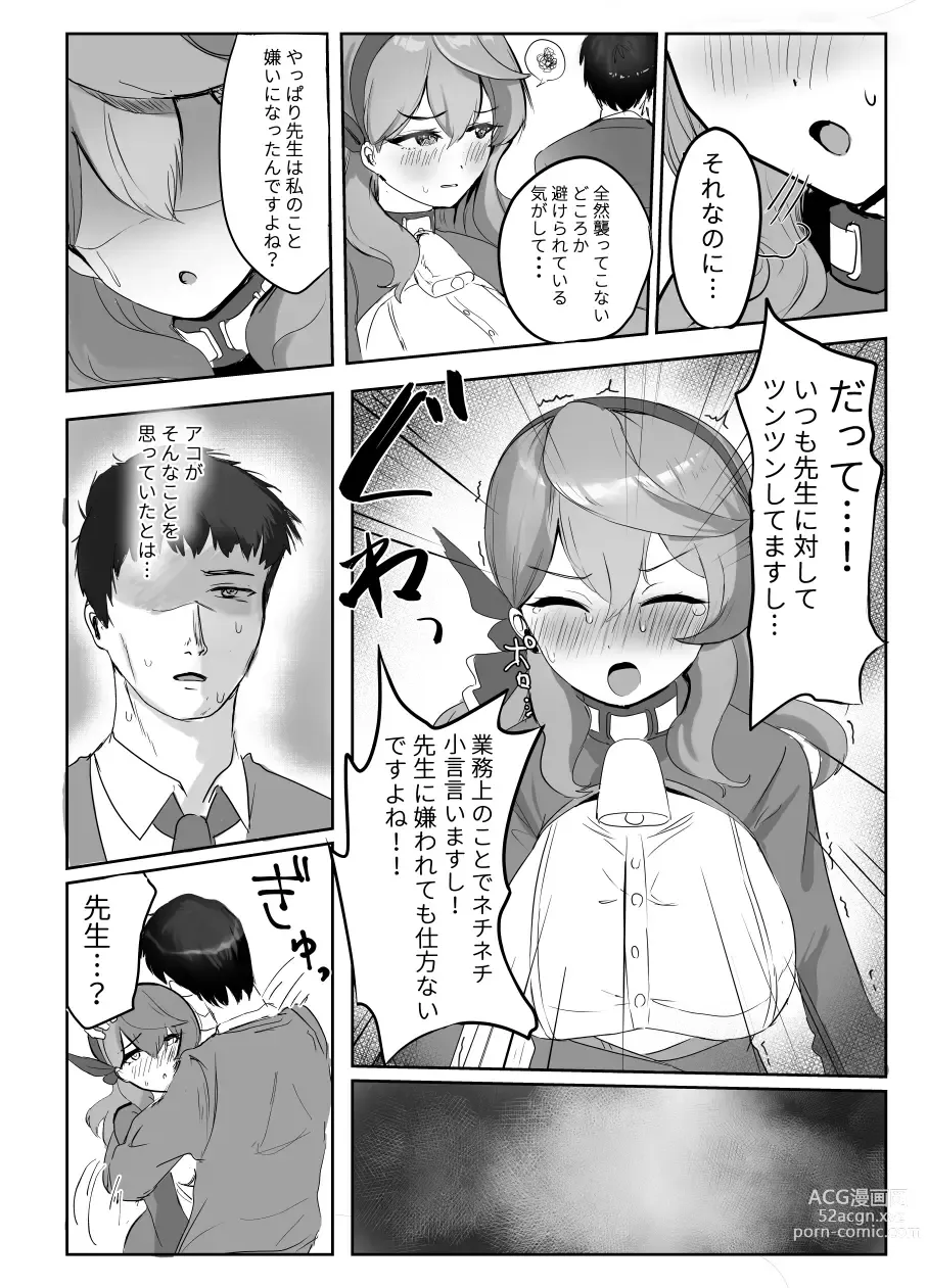 Page 8 of doujinshi Ako to Kaishoukkusu