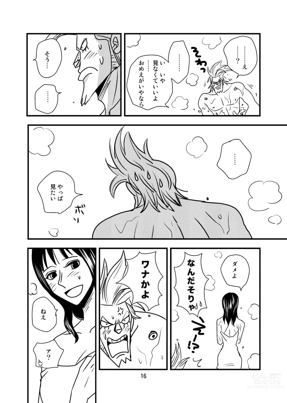 Page 14 of doujinshi Kura-Kura