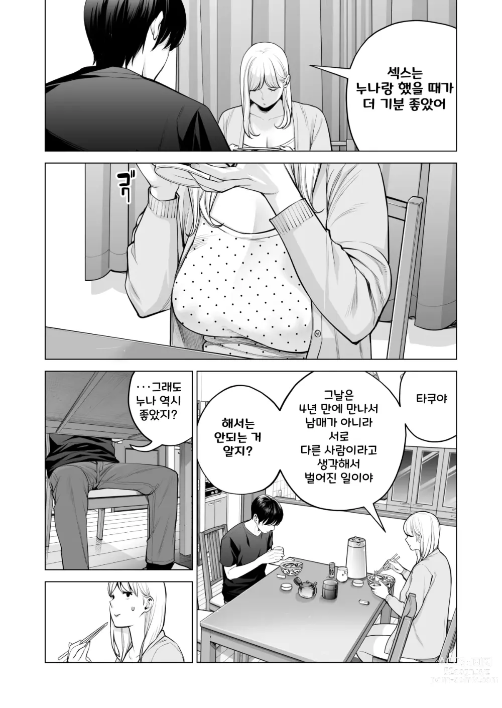 Page 28 of doujinshi Nureane 2 ~ Kyonyuu no Ane to Iyarashii Koto o Shita Ato no Hanashi ㅣ젖은 누나2 거유의 누나와 야한 짓을 한 뒤의 이야기