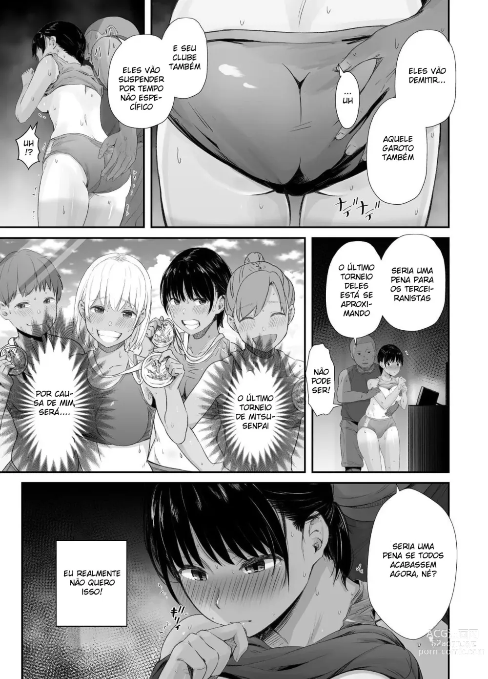 Page 14 of doujinshi Renshuu Nesshin na Rikubu Kanojo ga Shuuchi Shidou ni Kuppuku Suru made