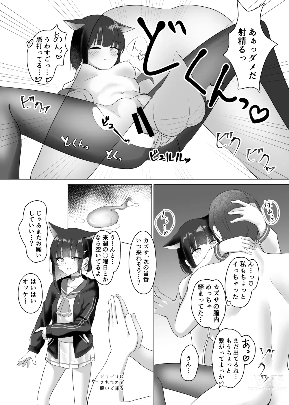 Page 12 of doujinshi Kanojo? Kanojo!