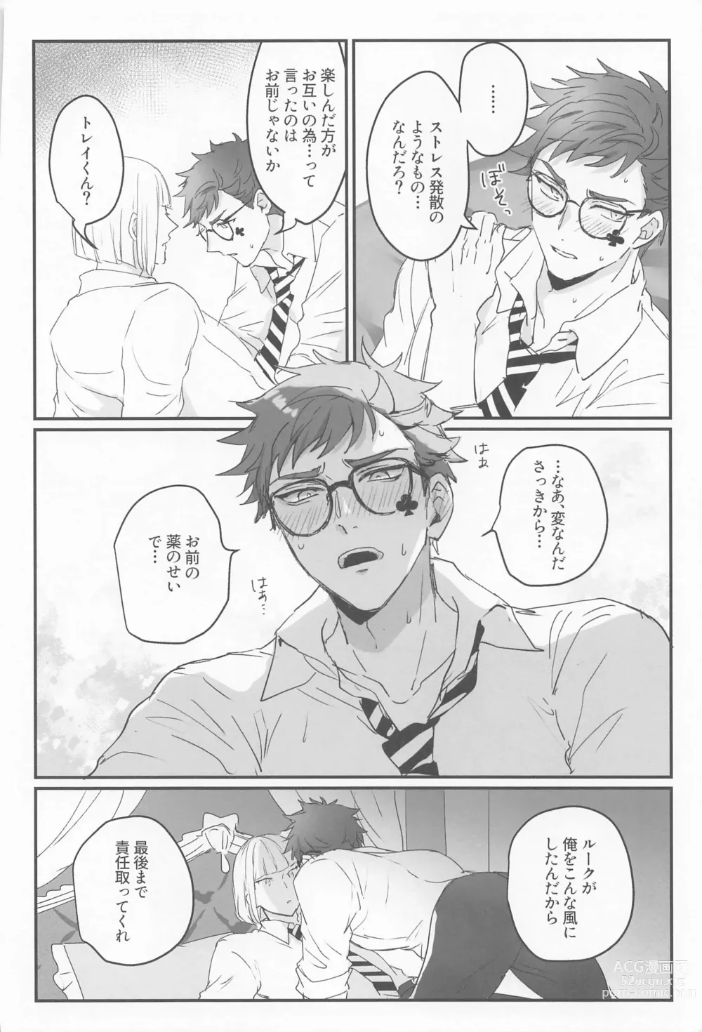 Page 21 of doujinshi Koi wa Kagakushiki - Love is chemical formula