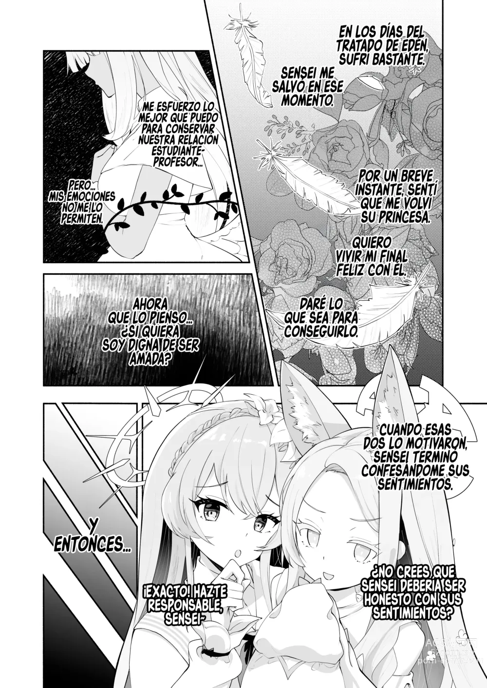 Page 7 of doujinshi Hoshi no Izumi wa Amai Yuuwaku