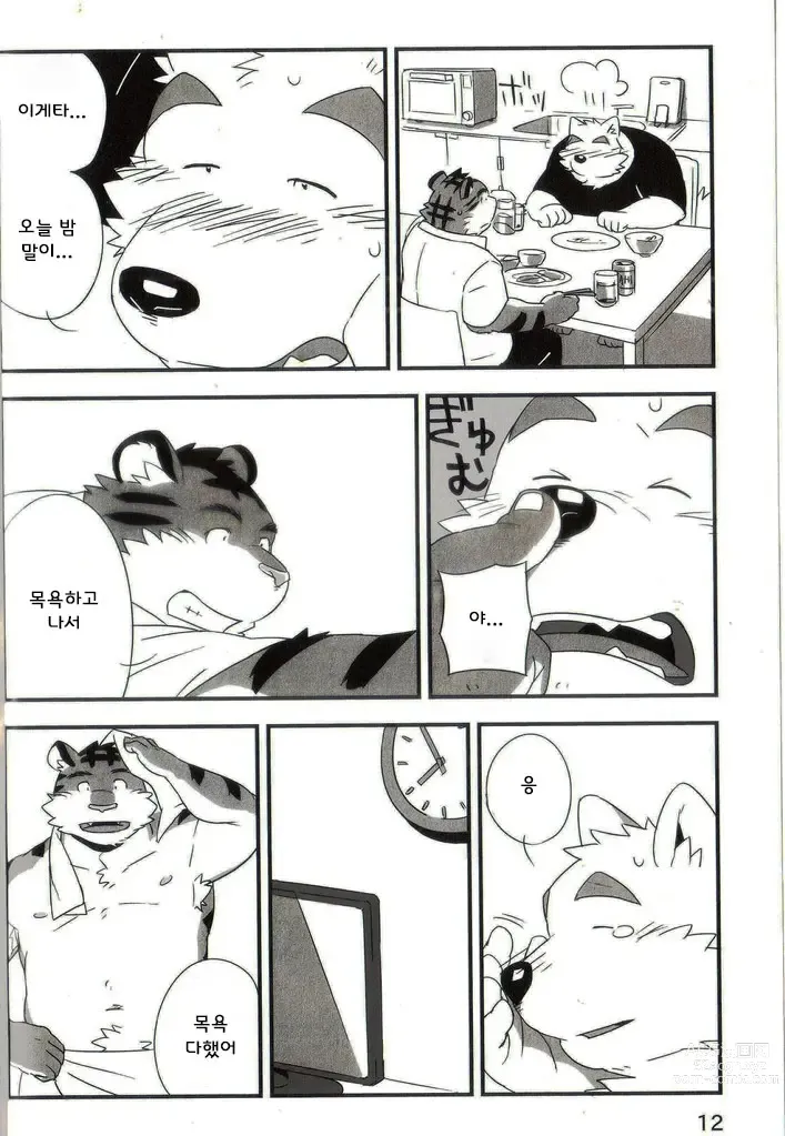 Page 11 of doujinshi 모사게와 이게타 2