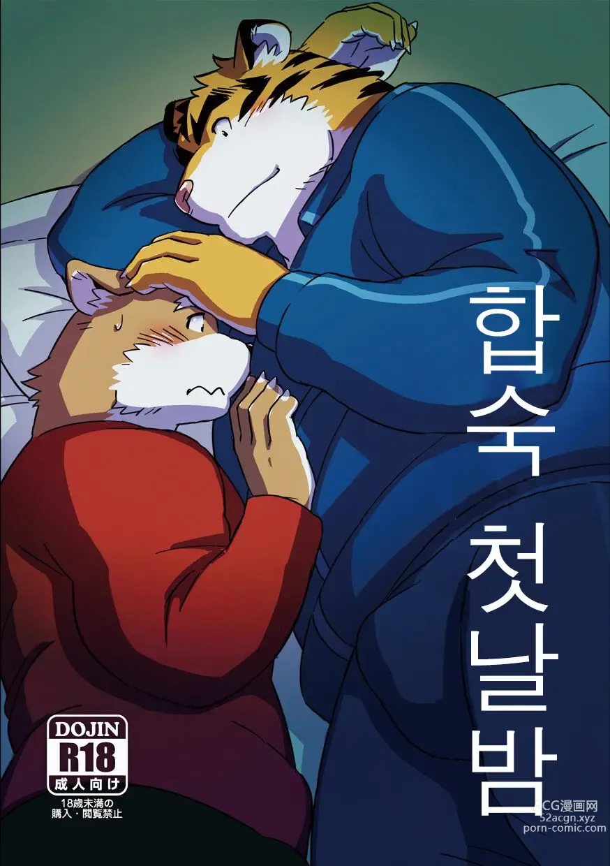 Page 1 of doujinshi 합숙 첫날밤