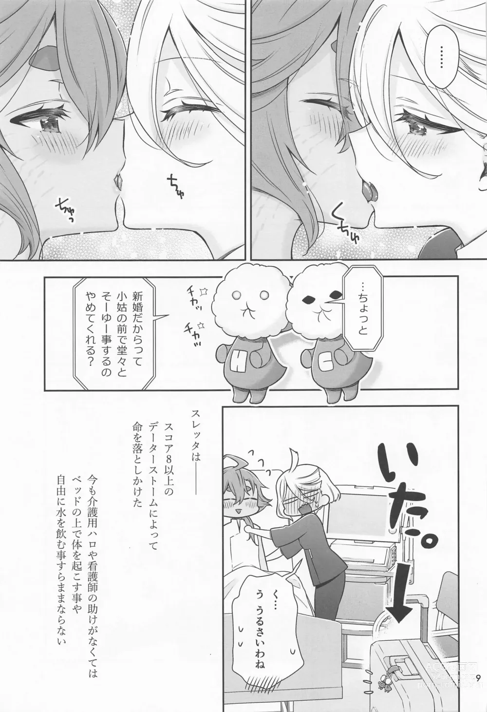 Page 8 of doujinshi Shukufuku no Hi