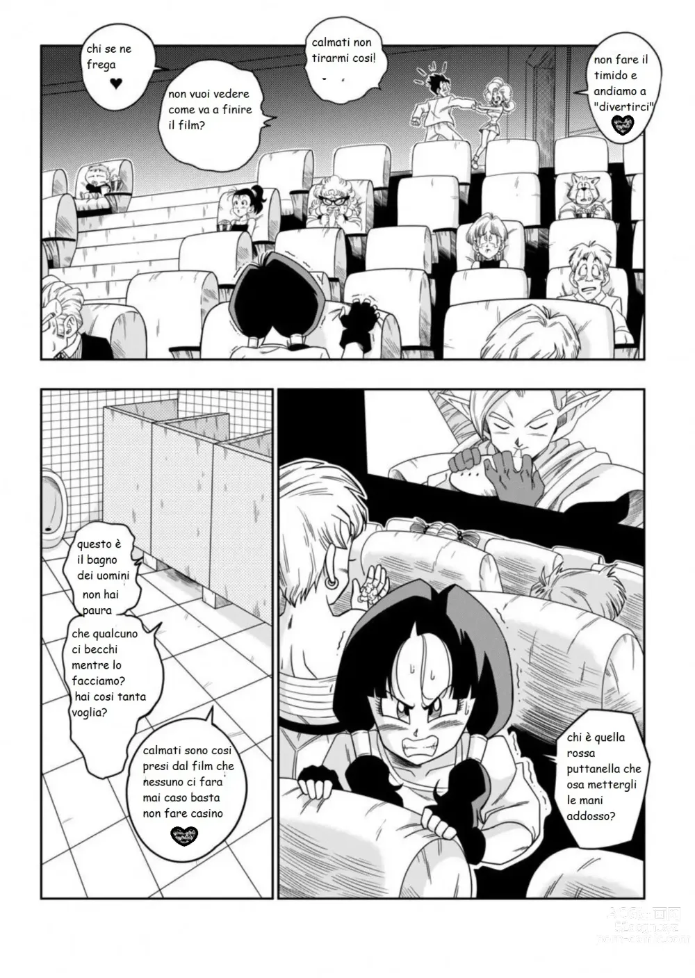 Page 9 of doujinshi LOVE TRIANGLE 6 ITALIAN