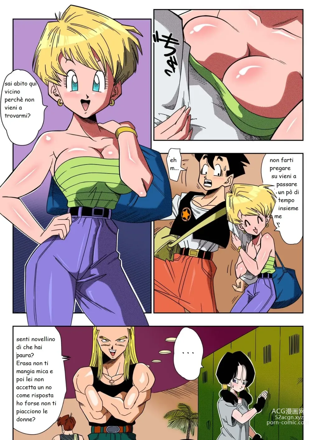 Page 3 of doujinshi love triangle 1