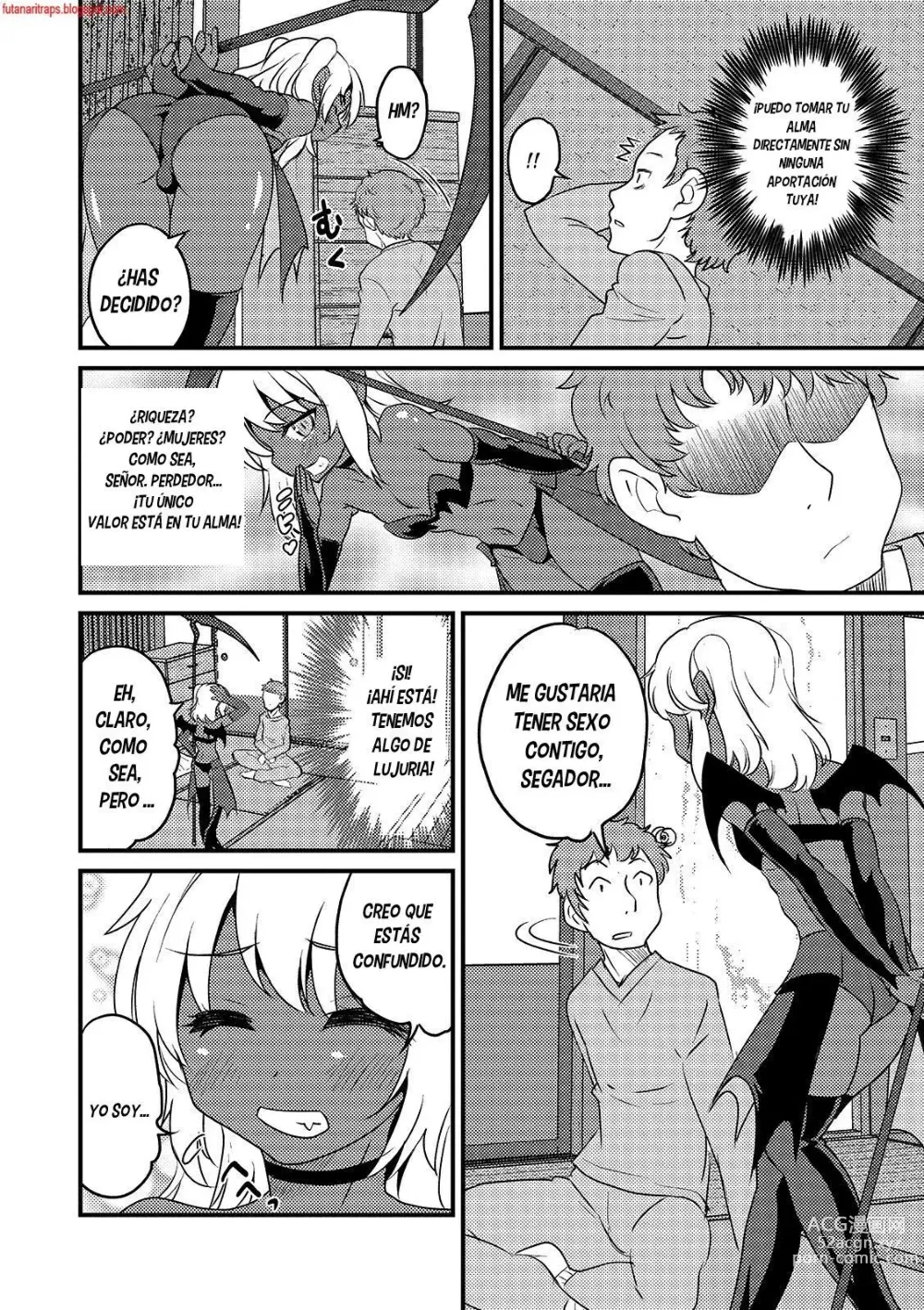 Page 4 of manga Shinigami-chan Transfer