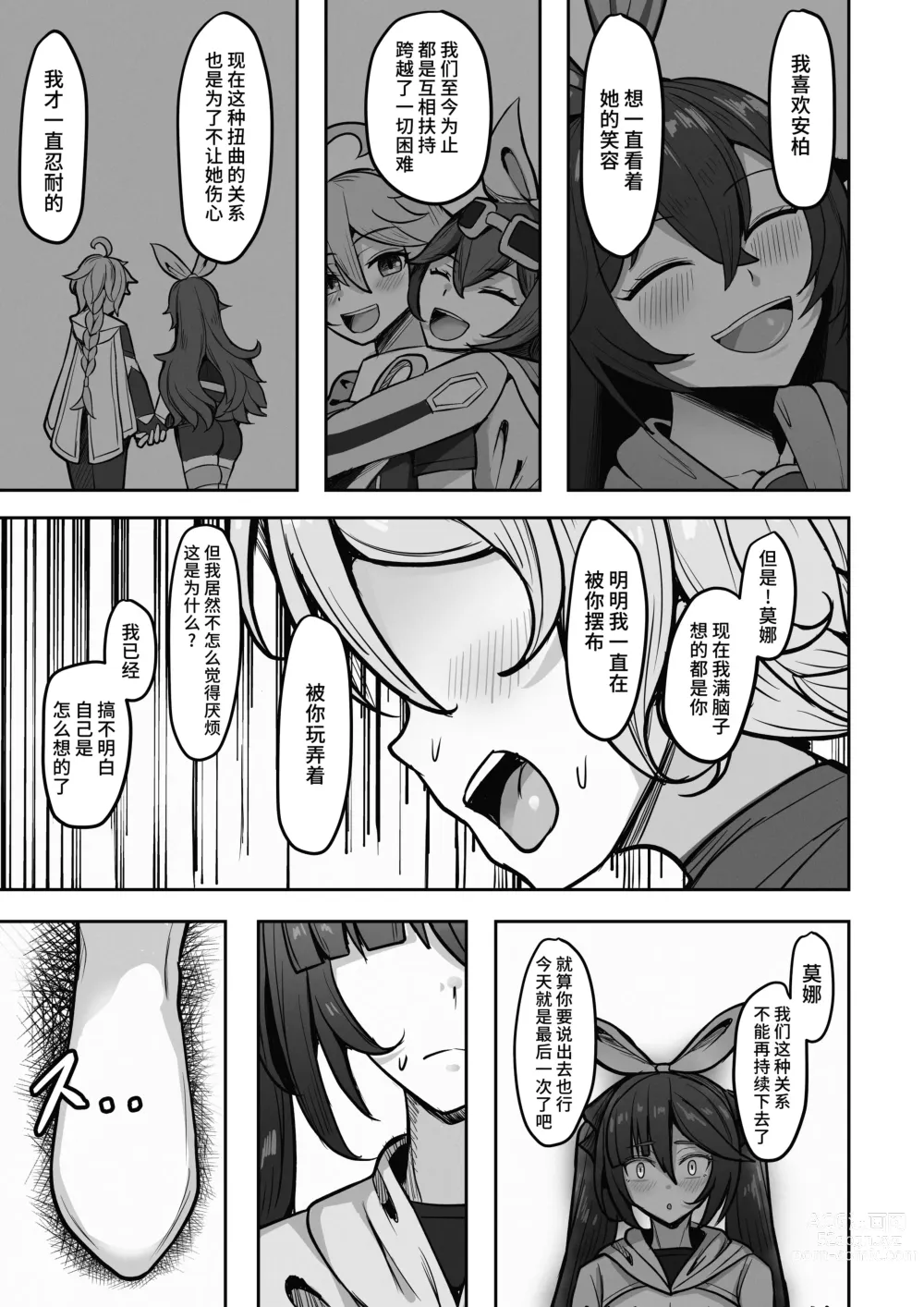 Page 16 of doujinshi Boku, Hontou wa Mona no Koto ga Suki nanda