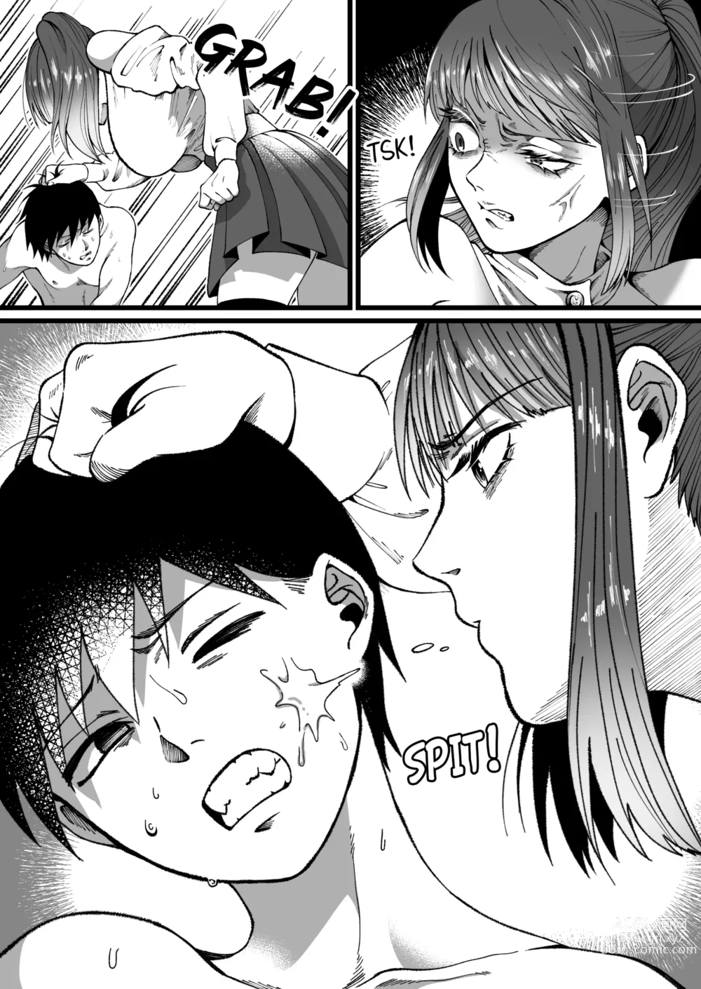 Page 19 of doujinshi Tanshou Houkei wa Okotowari na Sekai A World Where Small, Phimosis Cocks Are Hated