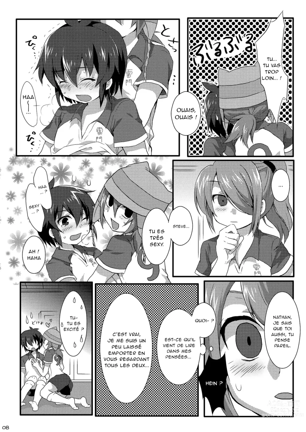 Page 8 of doujinshi Triple Banging!