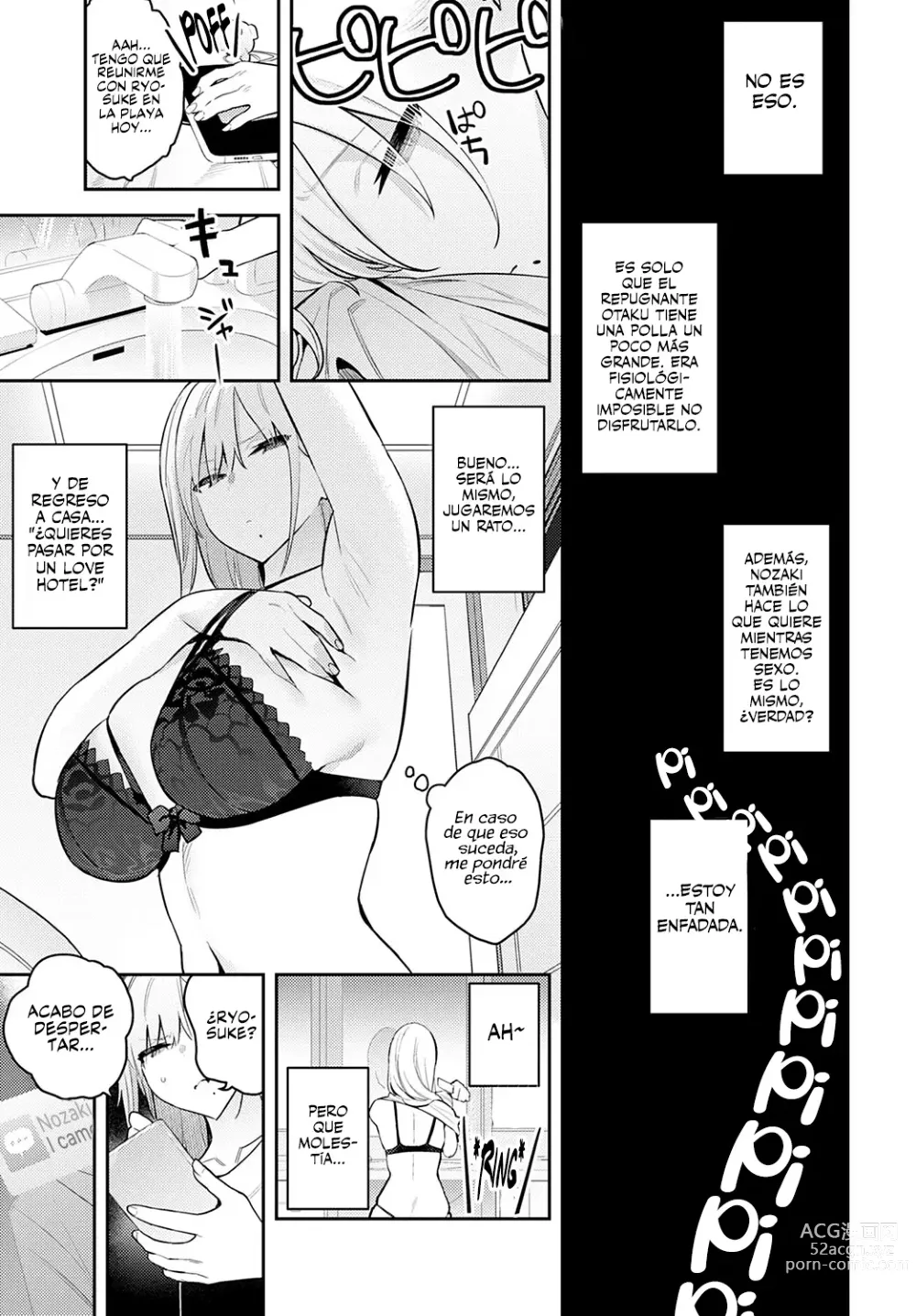 Page 54 of manga La Bella y la Bestia ~La Gyaru y el repugnante Otaku~