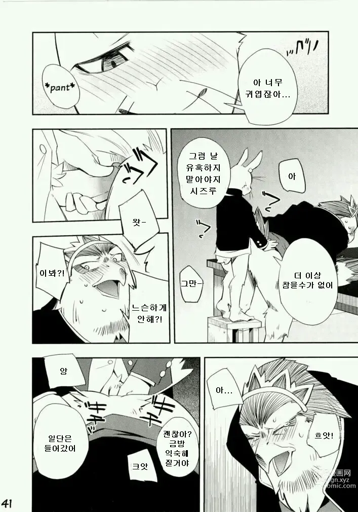 Page 39 of doujinshi Daisukirai (decensored)