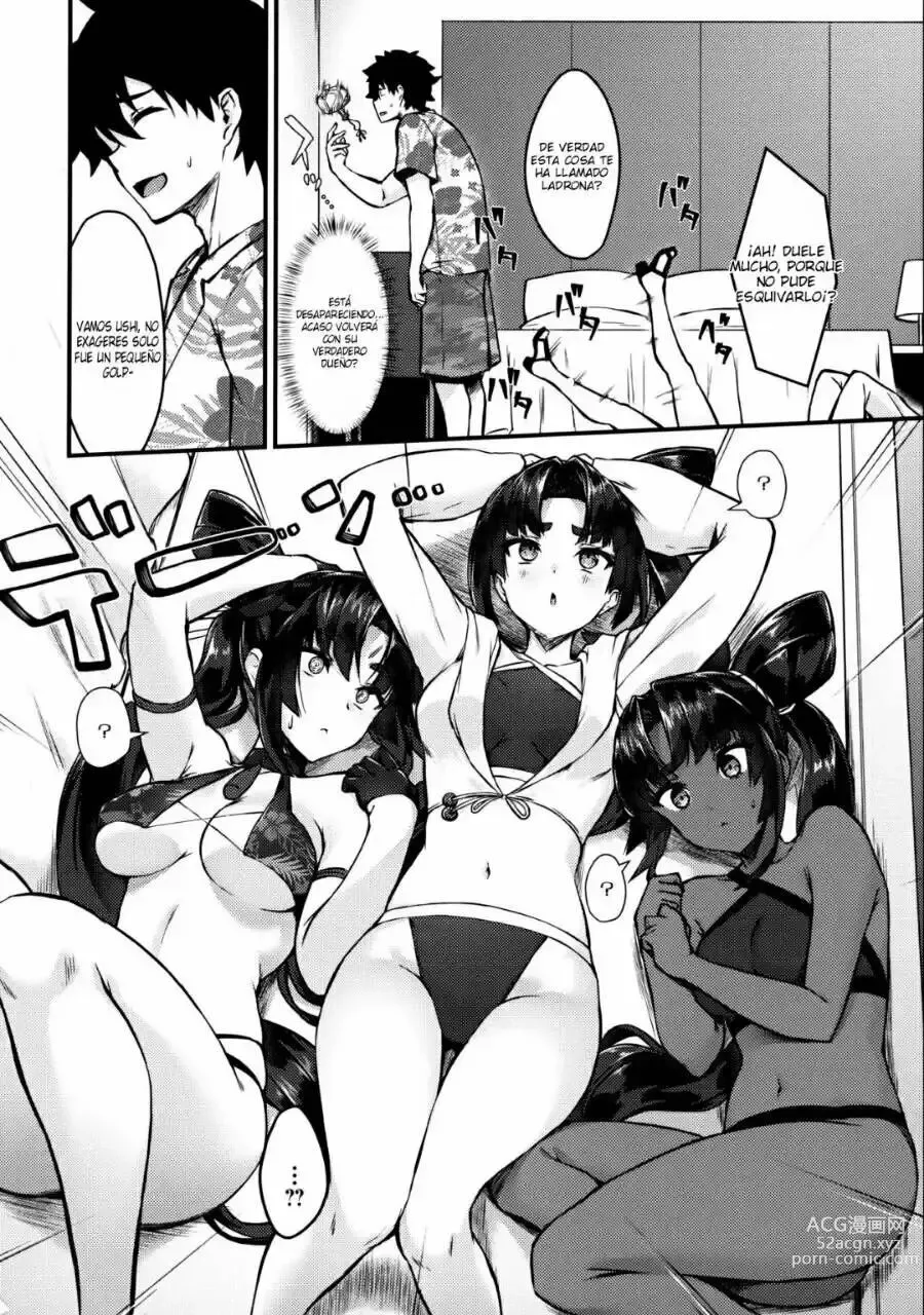 Page 4 of doujinshi Comparing the Ushis