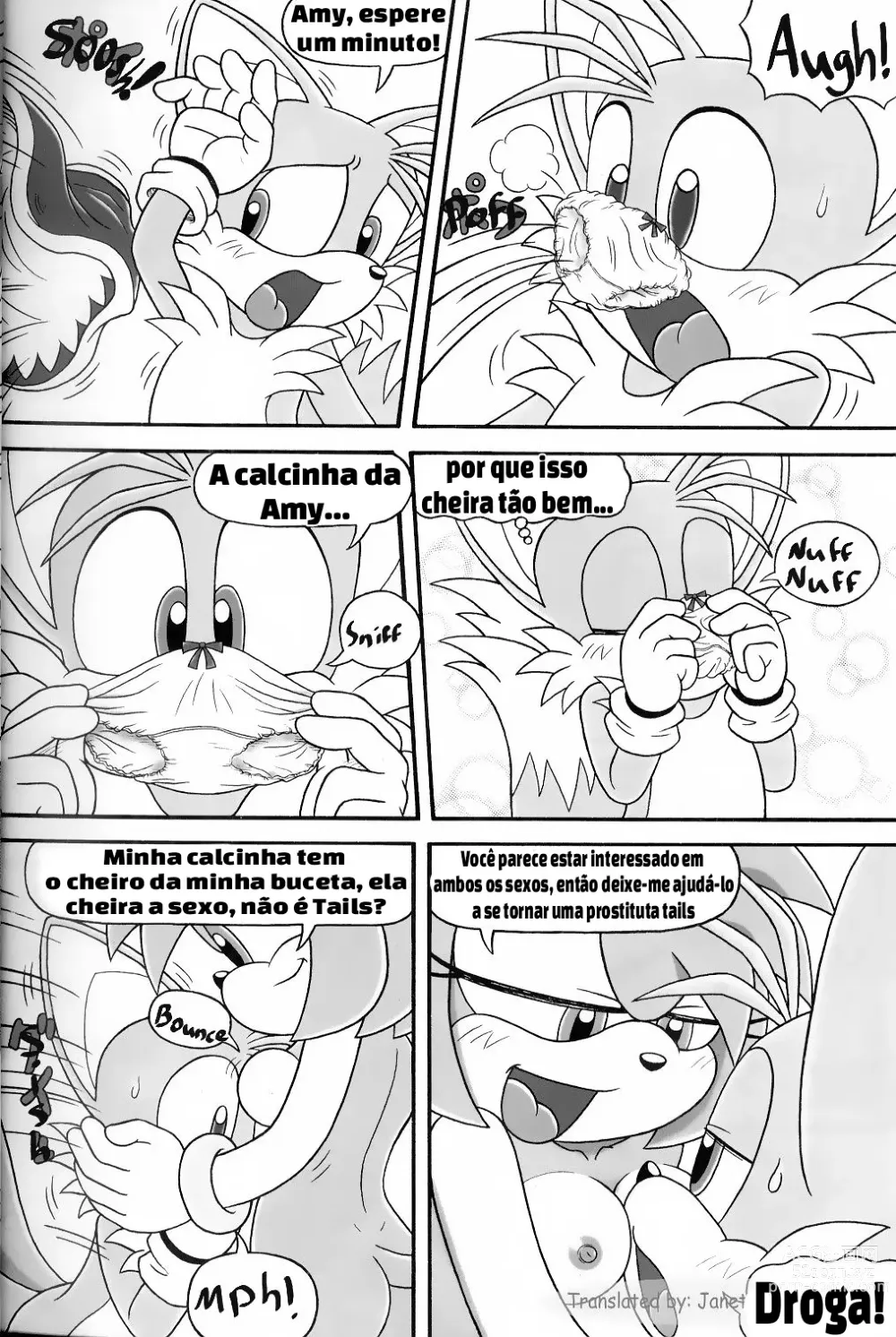 Page 6 of doujinshi Furry BOMB #3