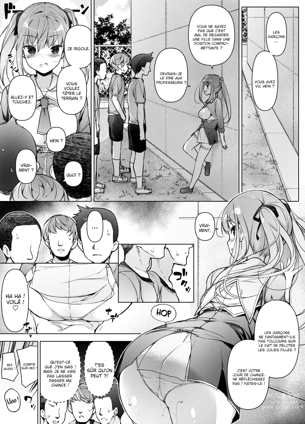 Page 19 of doujinshi J'ai échangé de corps avec ma harceleuse