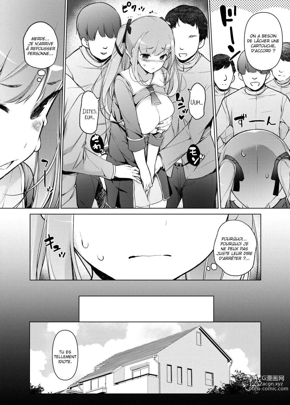Page 59 of doujinshi J'ai échangé de corps avec ma harceleuse