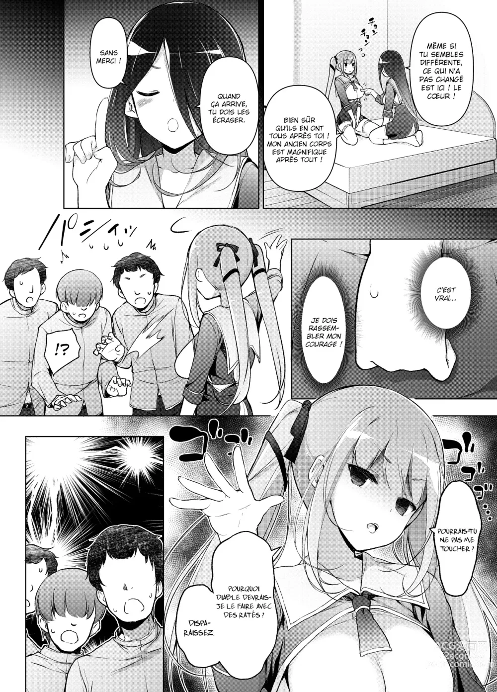 Page 60 of doujinshi J'ai échangé de corps avec ma harceleuse