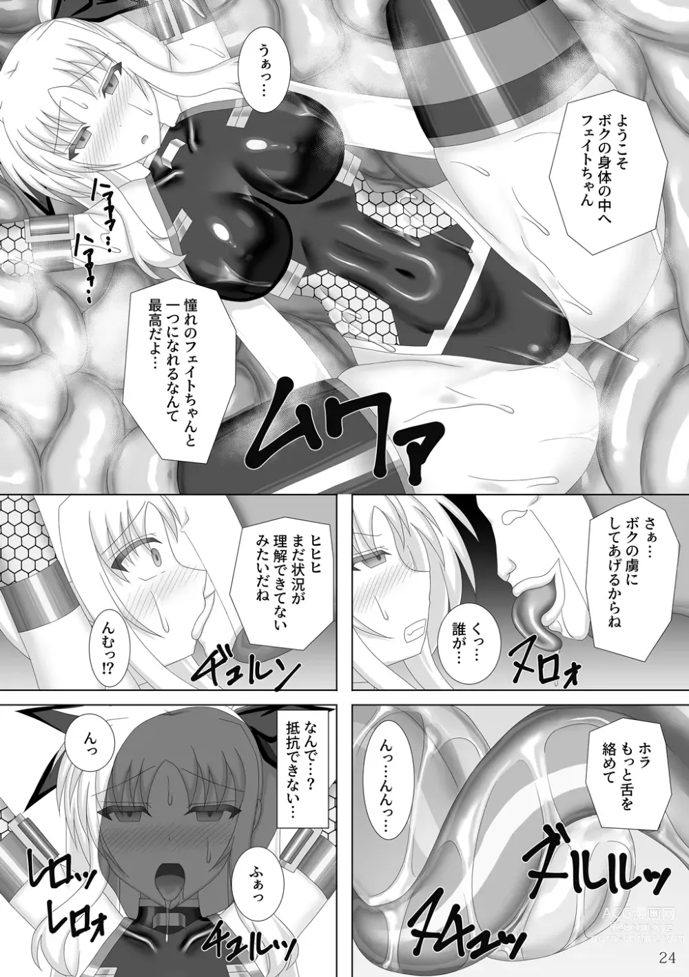 Page 25 of doujinshi Taimanin Fate San