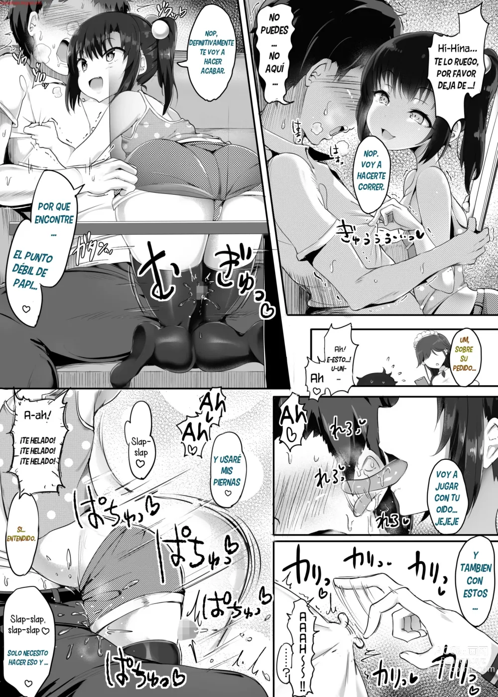 Page 12 of doujinshi Papa no Jakuten Mitsuketa