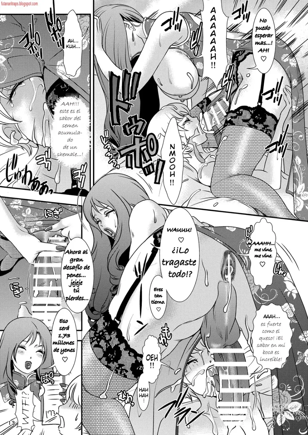 Page 13 of doujinshi BEHAVIOUR+11 ~Onee-sama no Ana, Sugoi Ana~