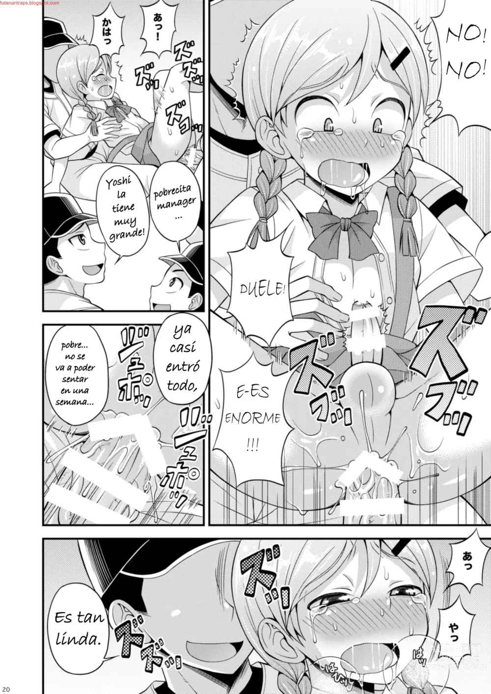 Page 19 of doujinshi Ase to Namida to Ketsubat