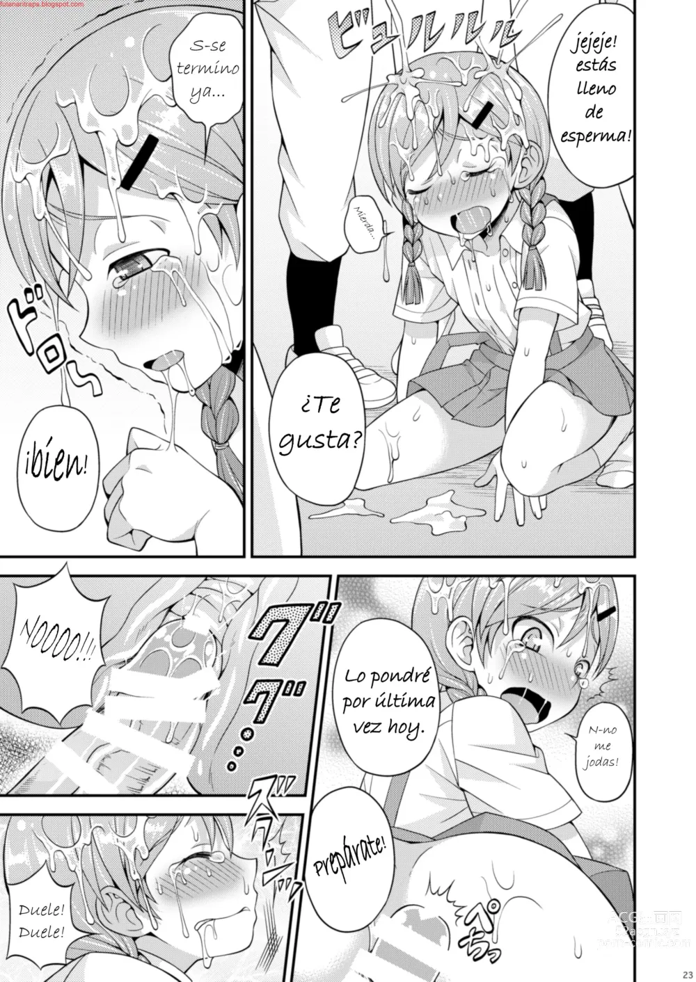 Page 22 of doujinshi Ase to Namida to Ketsubat