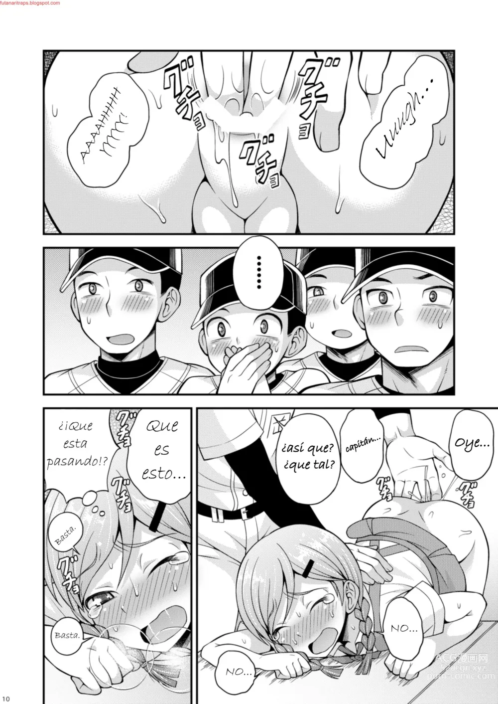 Page 9 of doujinshi Ase to Namida to Ketsubat