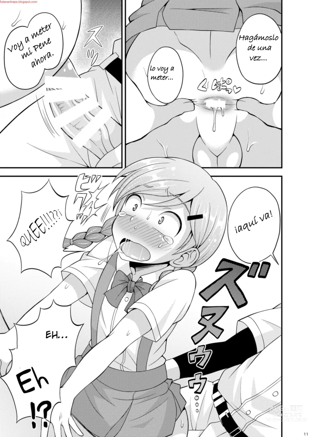 Page 10 of doujinshi Ase to Namida to Ketsubat