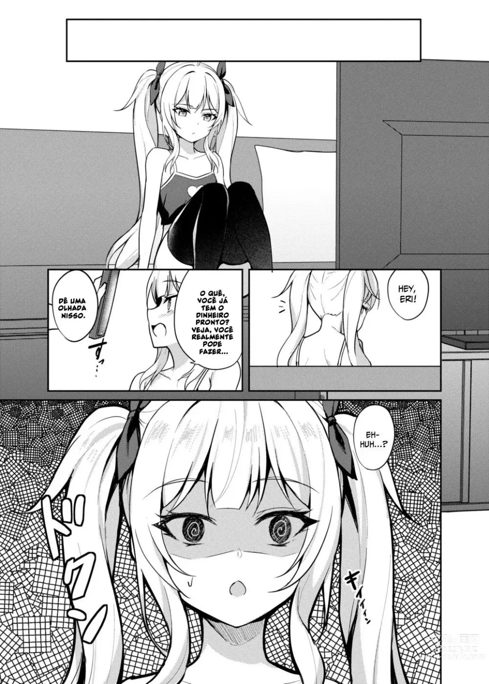 Page 8 of doujinshi Bitch Girl Obedience Hypno