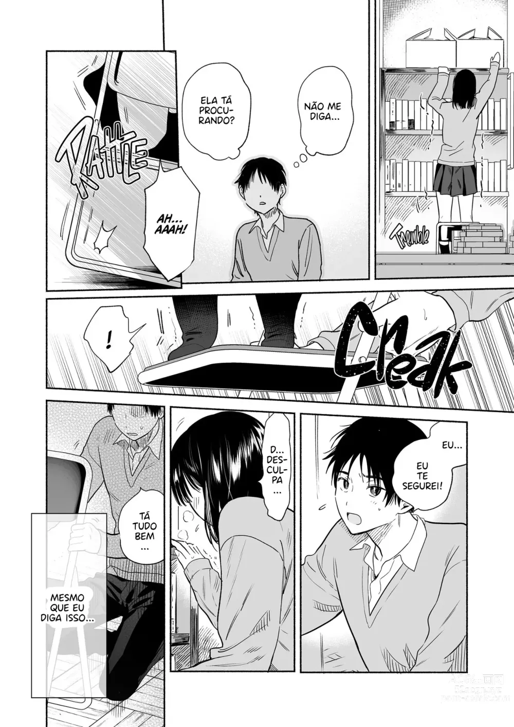 Page 13 of doujinshi Mukuchi na Tosho Iin to Sex Zuke. (decensored)