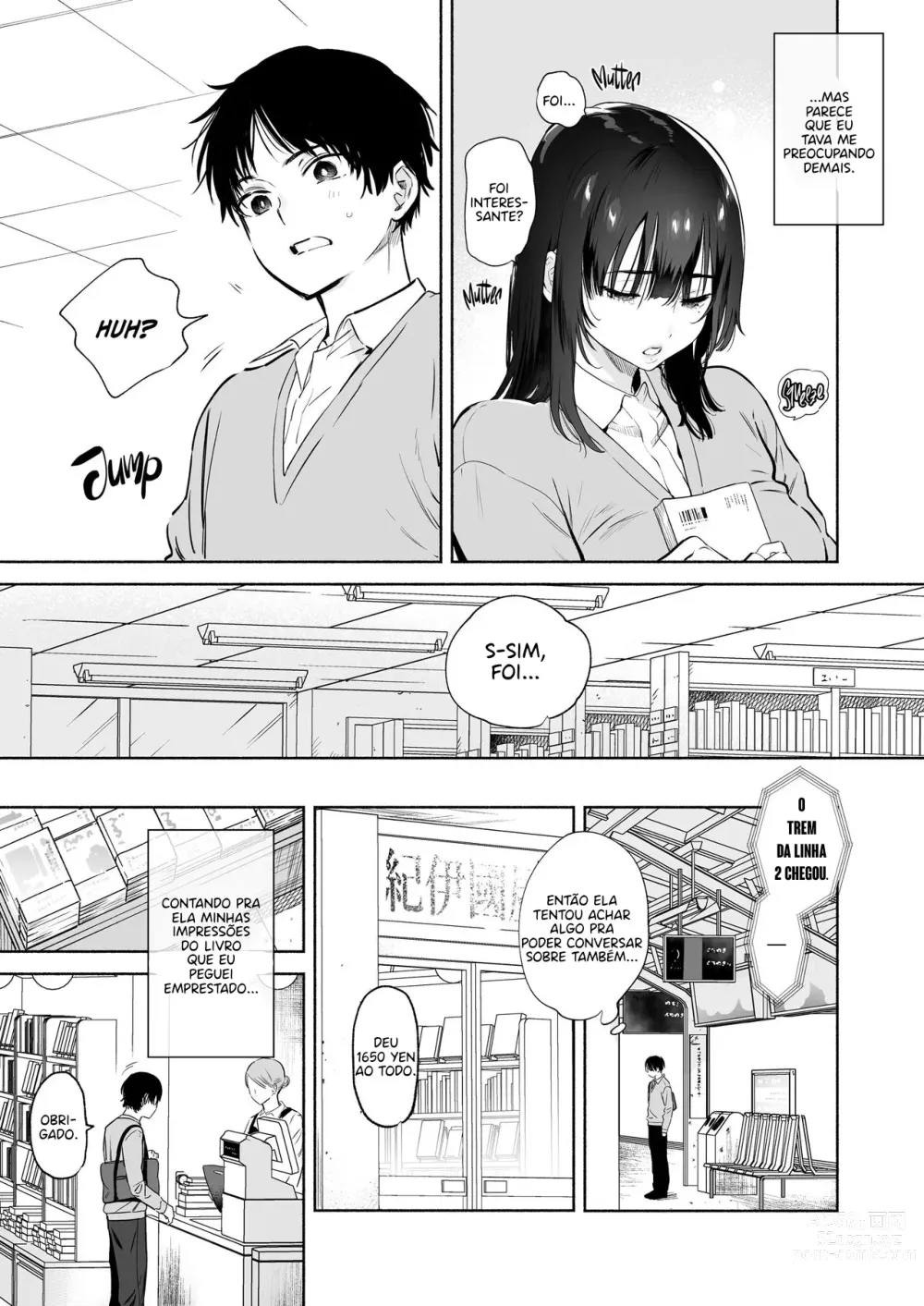 Page 22 of doujinshi Mukuchi na Tosho Iin to Sex Zuke. (decensored)