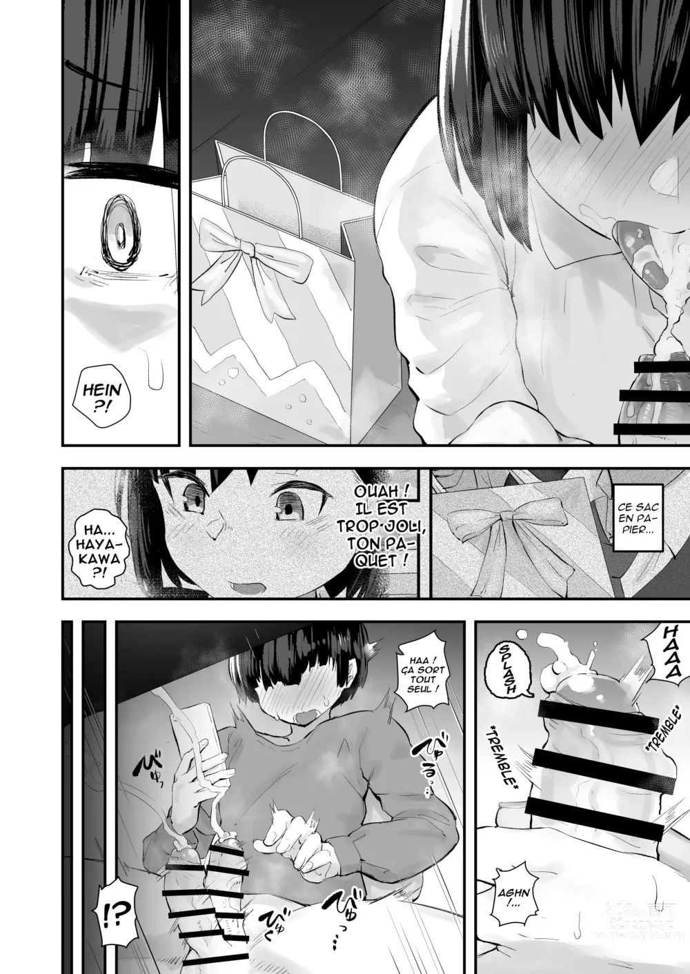 Page 17 of doujinshi Ma camarade de classe surfe sur le Net pour trouver des verges dégueulasses