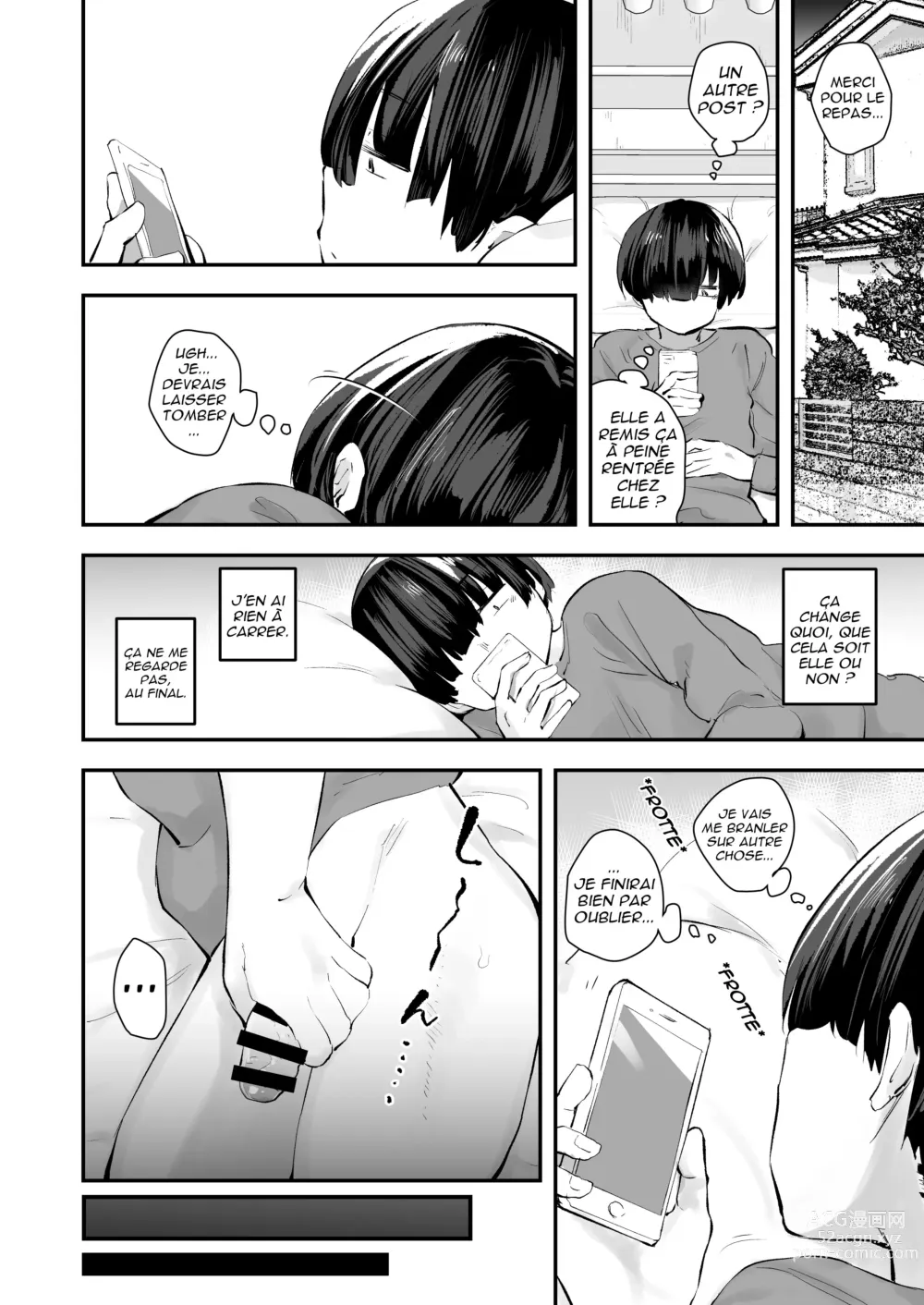 Page 21 of doujinshi Ma camarade de classe surfe sur le Net pour trouver des verges dégueulasses