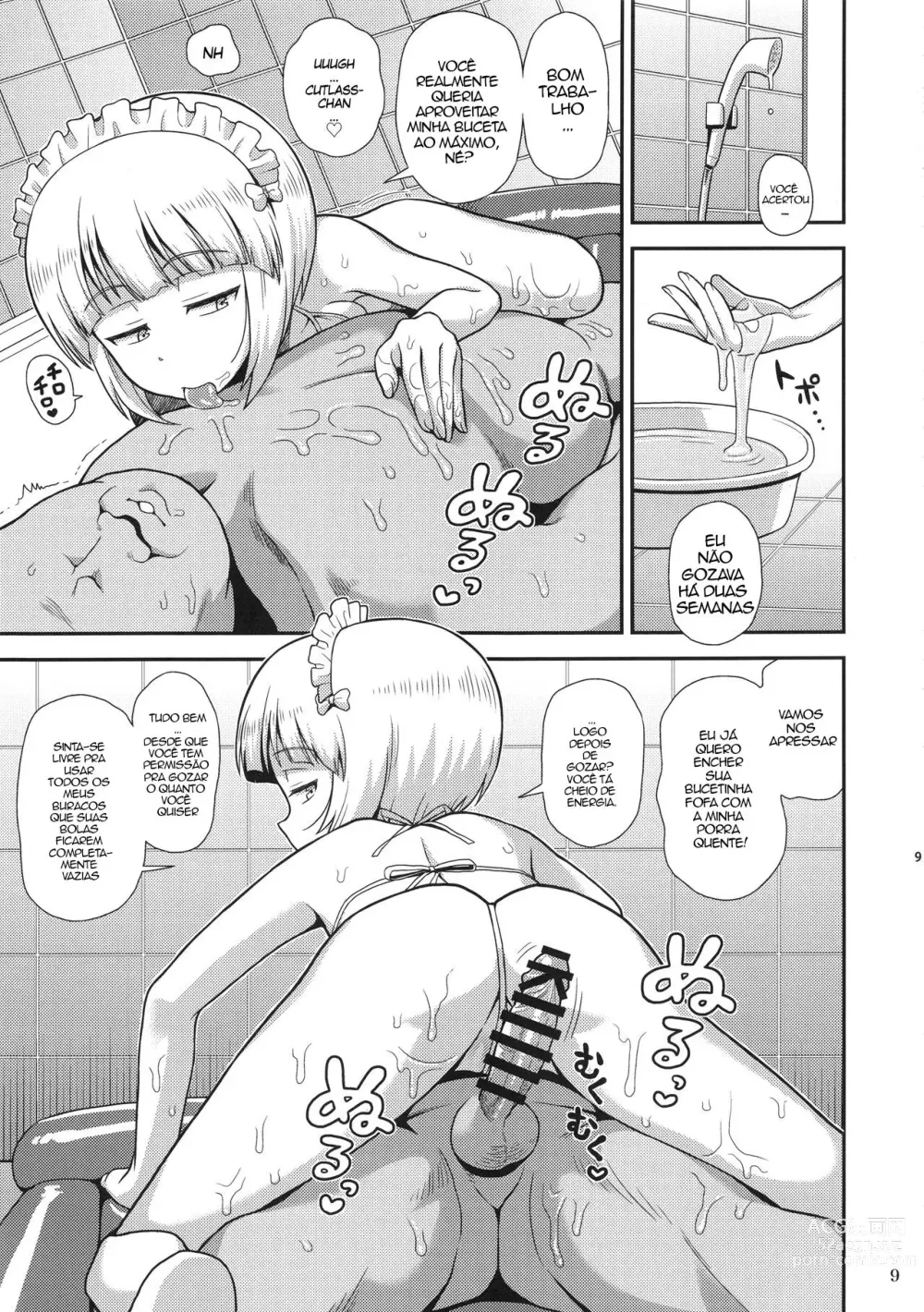 Page 8 of doujinshi Soapy Raw Sex at Rock Bottom