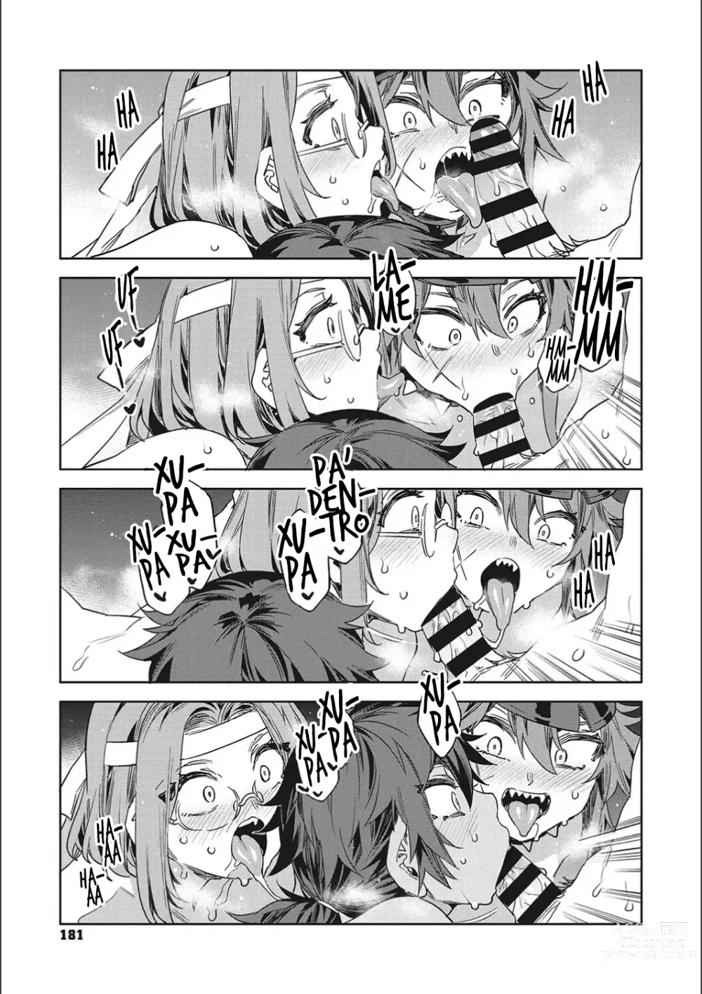 Page 184 of manga Mis Amigas son Unas Sinvergüenzas