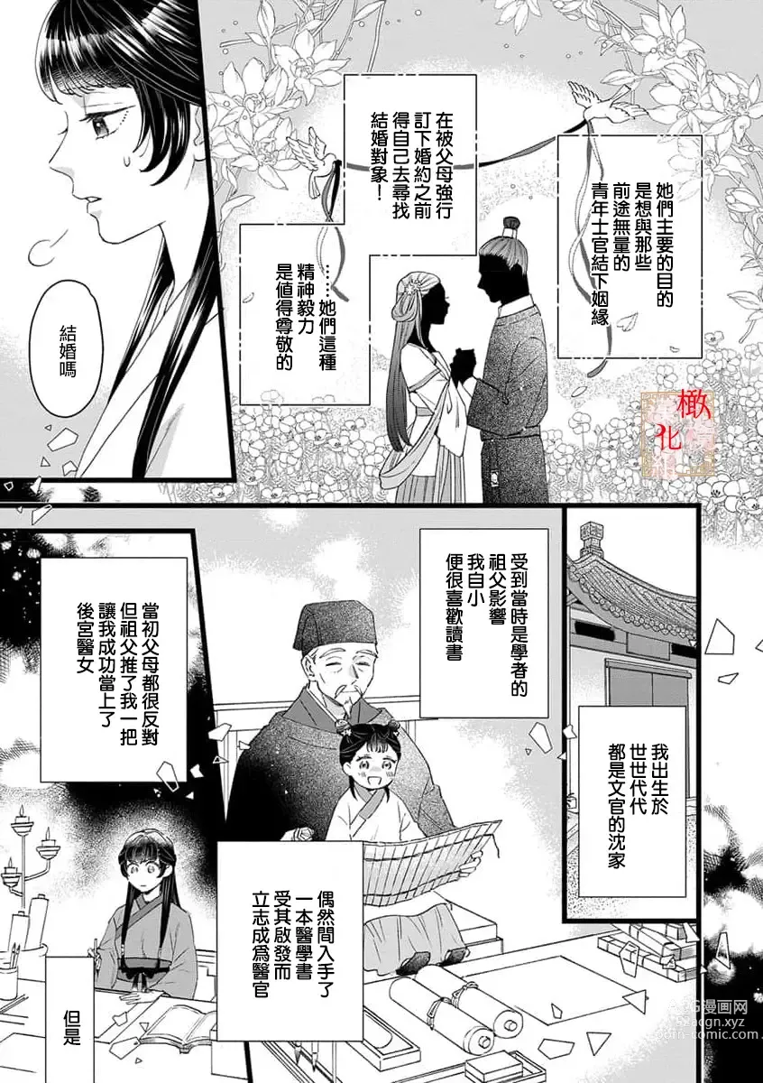 Page 9 of manga koukyuu i onna ha ni ge rare nai ～ wake axtu te syougun kakka ni neya kyouiku itasi masu～｜後宮醫女無處可逃～因某些緣故對將軍閣下進行房事指導～