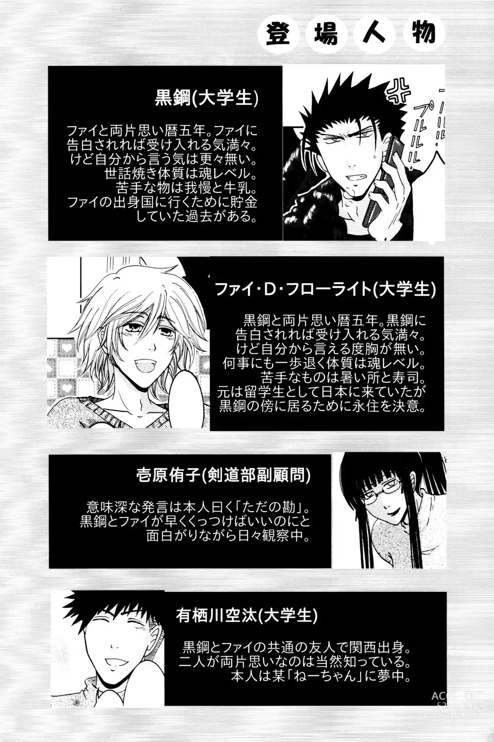 Page 3 of doujinshi New Year wa Kimi no Bed de.