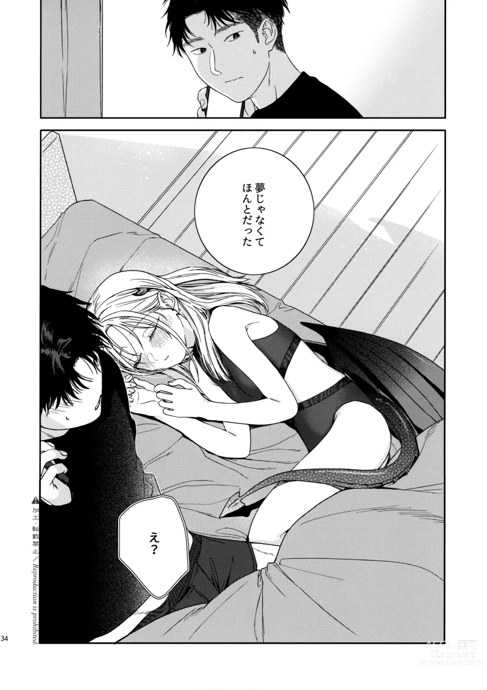 Page 33 of doujinshi Katami to Getsumei