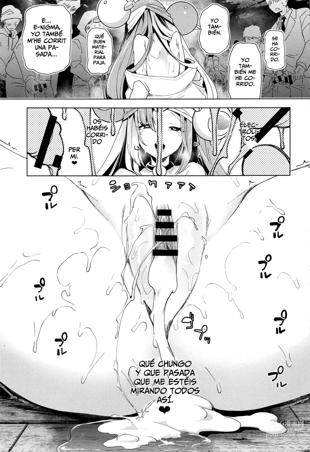 Page 28 of doujinshi E-Nigma y Su Stream de Folleteo Sin Filtros