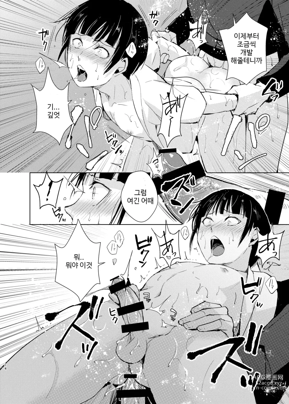 Page 17 of doujinshi Kyudo Danshi x Mesu Ochi Choukyo Soushuuhen